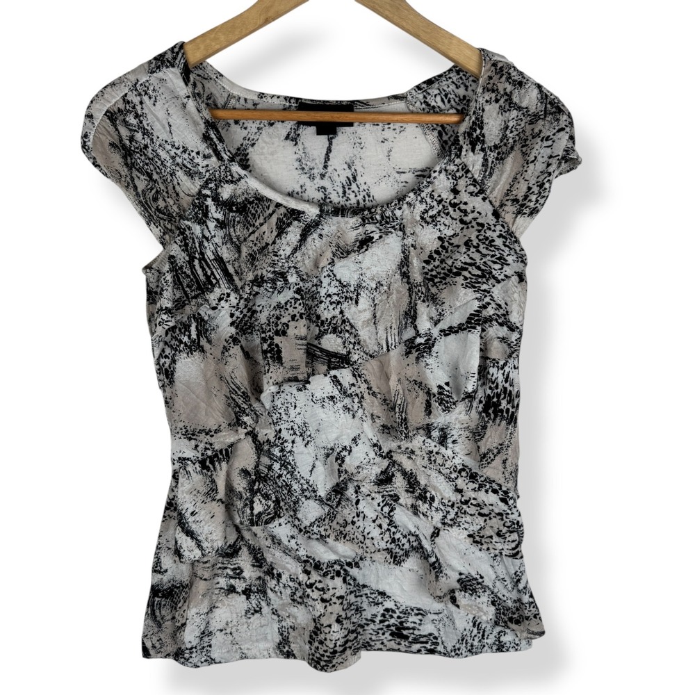 Y2K 2000s Abstract Top Womens Size XS Dark Indie Sleaze‎ Fairy Grunge USA Made